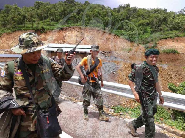 ျမ၀တီ-ေကာ့ကရိတ္ အာရွလမ္းသစ္တြင္ တုိက္ပြဲဆက္ျဖစ္