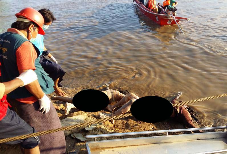 ခ်င္းတြင္းျမစ္ ကနီဆိပ္ကမ္းတြင္ အမ်ိဳးသမီးအေလာင္း ၅ ေလာင္း ေတြ႔ရိွ