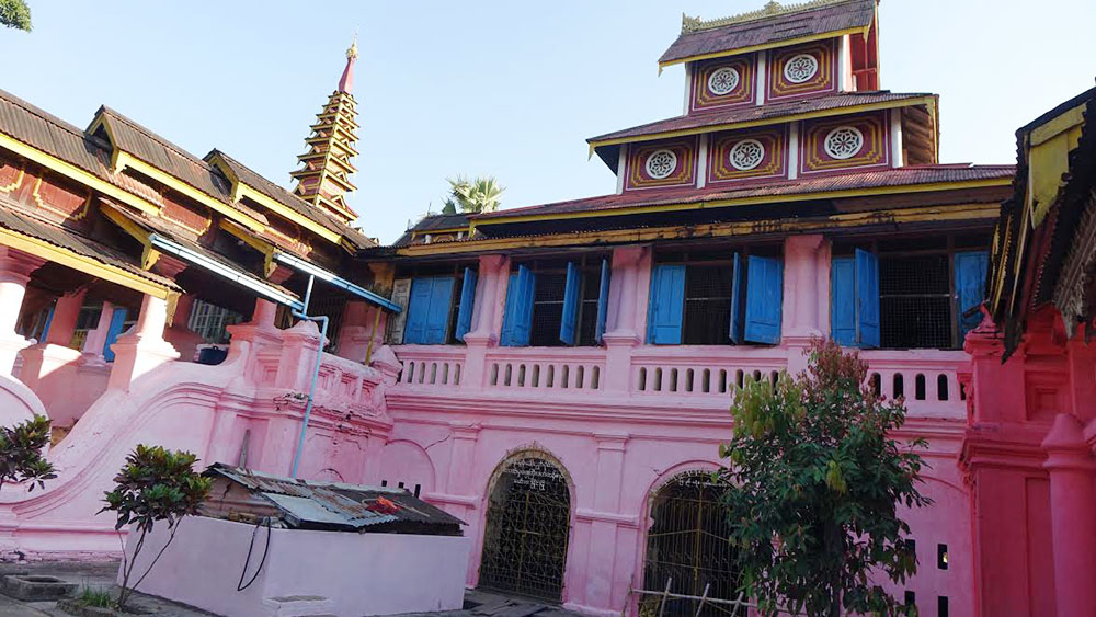 ထိန္းသိမ္းေစာင့္ေရွာက္ရန္ လိုအပ္ေနသည့္ ေမာ္လၿမိဳင္က စိန္တံုးမိဖုရားေက်ာင္း (ဓာတ္ပံု)