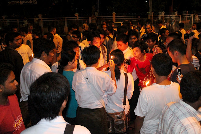 ရန္ကုန္ျမို့တြင္ လွ်ပ္စစ္မီးရေရး ဆနၵေဖာ္ထုတ္မႈ တားဆီးခံရ