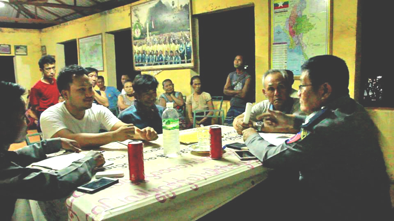 လြန္းညစံျပေက်းရြာက ေဒသခံလယ္သမားမ်ား တရားစဲြခံရ