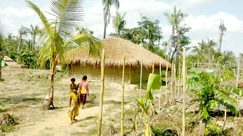 ဂူတာျပင္ေက်းရြာ မီးေလာင္ျပင္၌ တရားမဝင္ ေနအိမ္ ေဆာက္လုပ္ေနထိုင္သူမ်ား ရွိေန