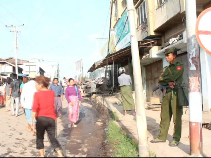 လားရိႈး မန္ဆူ႐ွမ္းဘုန္းၾကီးေက်ာင္းတြင္ ဒုကၡသည္ ၁၀၀၀ ခန့္ ခုိလႈံ