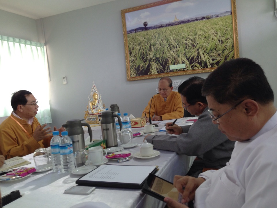 သမၼတနွင့္ ႐ွမ္းျပည္တပ္မေတာ္ေတာင္ပိုင္းအဖြဲ့ ေဆြးေနြး