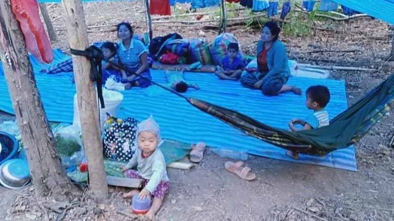 စစ်အာဏာသိမ်းပြီးနောက် မြန်မာနိုင်ငံ၌ အိုးအိမ်စွန့်ခွာထွက်ပြေးရသူပေါင်း ၂ သိန်းခွဲကျော်ရှိလာ