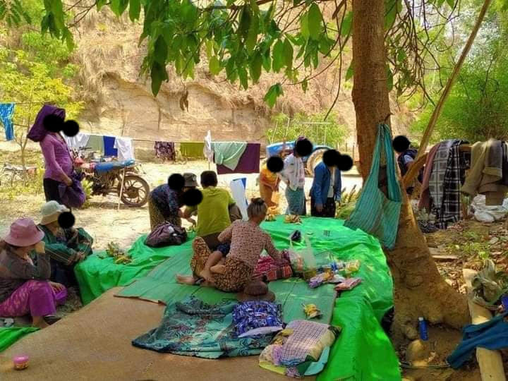 ကနီမြို့နယ်အတွင်း တိုက်ပွဲရှောင်ပြည်သူများ အရေးပေါ်အကူအညီလိုအပ်နေ