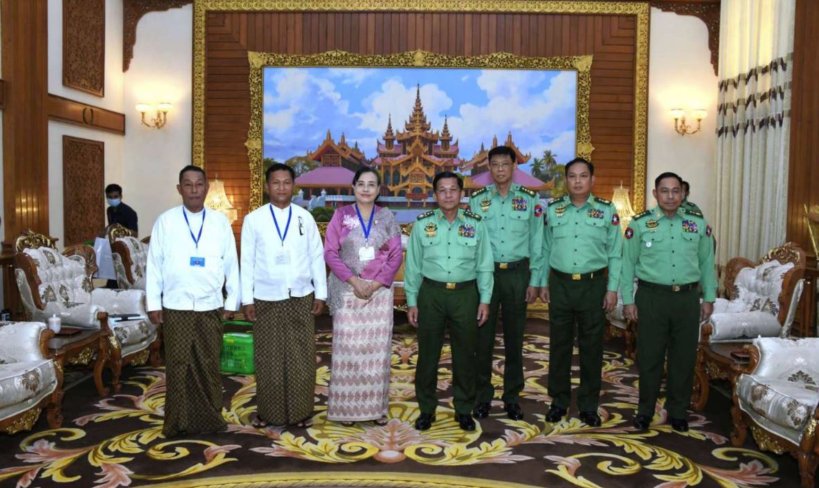 ရခိုင်ပြည်လွတ်မြောက်ရေးပါတီ(ALP) နှင့် အာဏာသိမ်း စစ်ခေါင်းဆောင် တွေ့ဆုံ