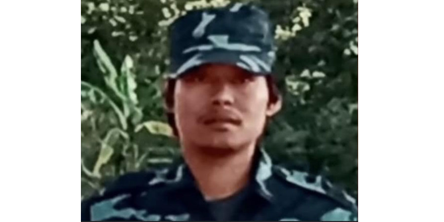 ရှမ်းတောင် ၁၀၀၈ တပ်ရင်းမှ စနိုက်ပါရဲဘော် အယ်ဘီ၏ ဈာပန ကျင်းပ