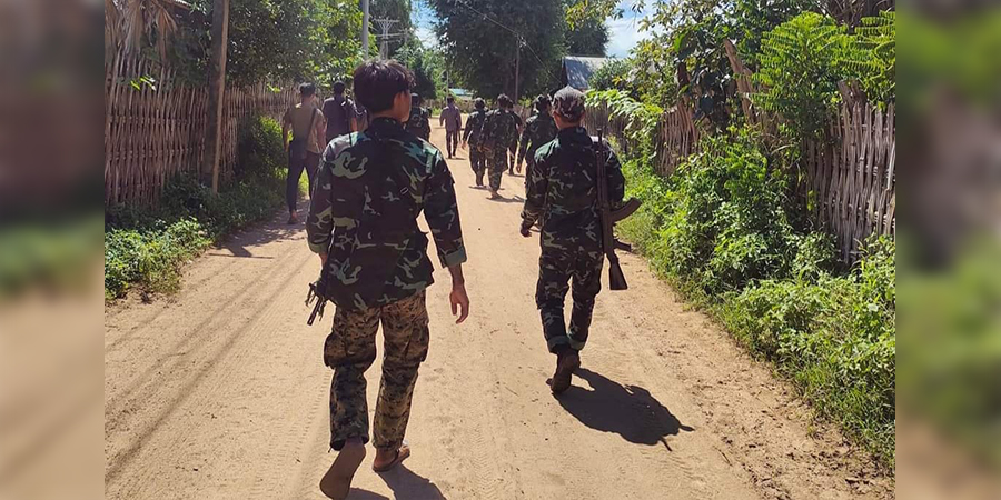 မြိုင်မြို့နယ်တွင် စစ်ကောင်စီတပ်နှင့် PDF ပူးပေါင်းတပ် တိုက်ပွဲဖြစ်
