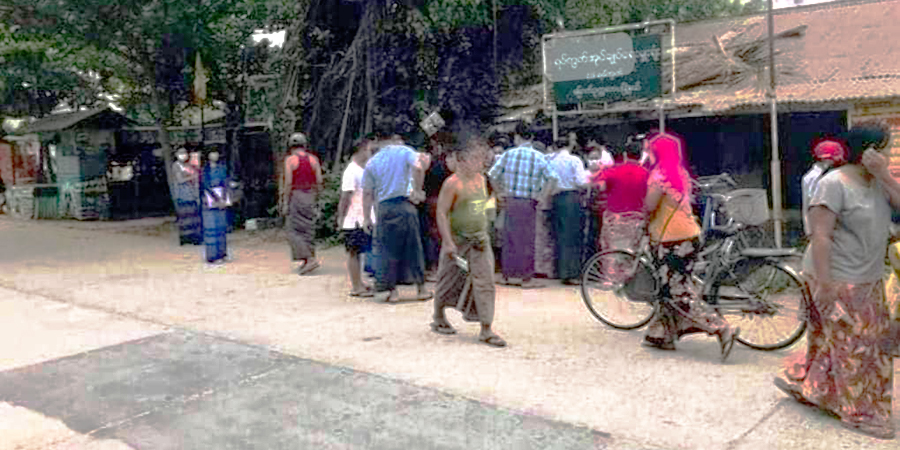 မြောက်ဥက္ကလာနှင့် ရွှေပေါက္ကံမြို့သစ်ရှိ ရပ်ကွက်များတွင် စစ်ကောင်စီ ဧည့်စာရင်းဝင်စစ်