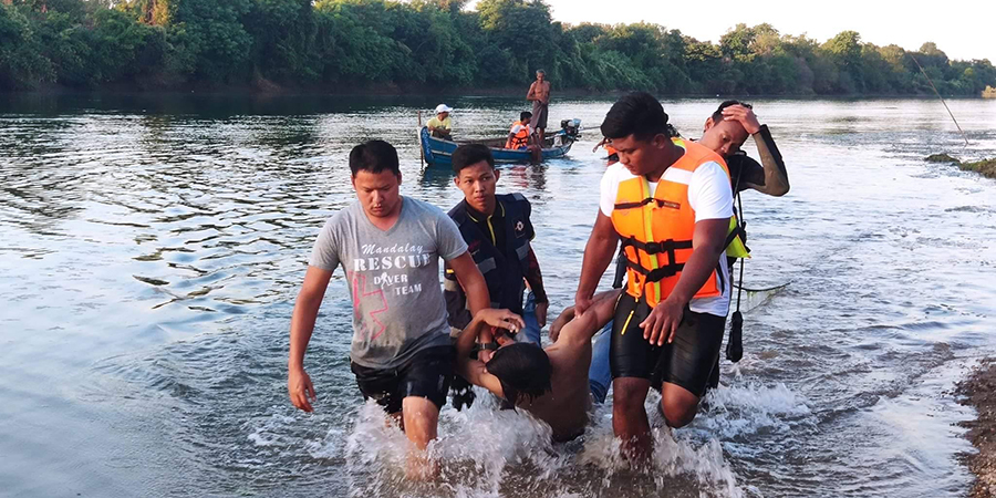 ဒုဌဝတီမြစ်အတွင်း ရေဆင်းချိုးသည့် လူငယ် ၁ ဦး ရေနစ်သေဆုံး