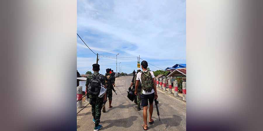 တနင်္သာရီတိုင်း ပလမြို့ရဲစခန်း တိုက်ခိုက်ခံရ