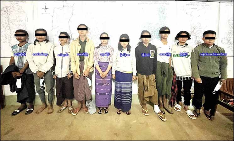 မတ္တရာနယ်၌ အမျိုးသမီး ၂ ဦး ရိုက်နှက်ဖမ်းဆီးခံရ၊ အောင်ပန်းတွင် YUG ရဲဘော် ၁၁ ဦး ဖမ်းဆီးခံရ