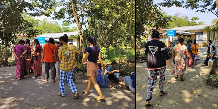 YFA အထည်ချုပ်စက်ရုံ အလုပ်သမားများထံမှ ဖြတ်ထားသည့် ကျွမ်းကျင်ကြေး ပြန်ထုတ်ပေး