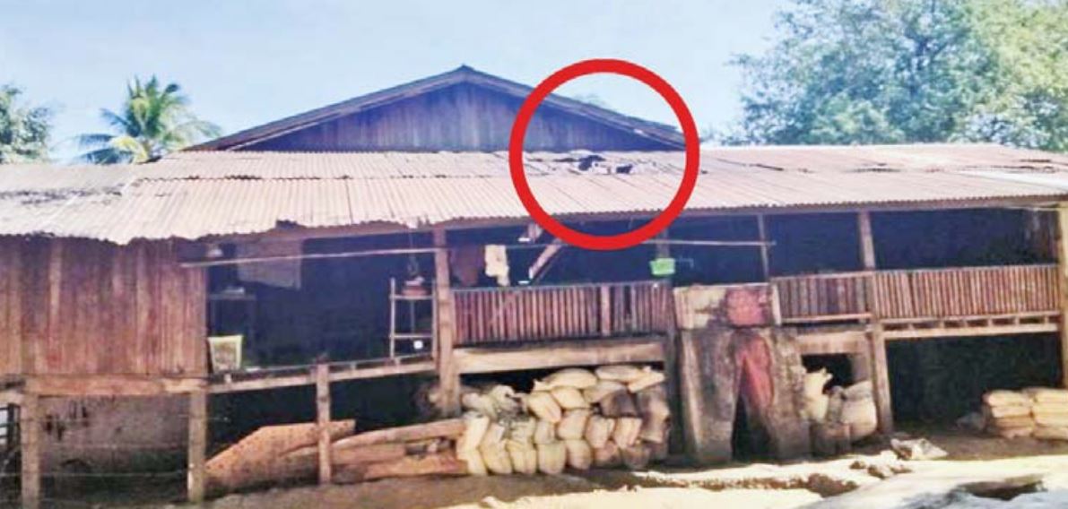 ကော့ကရိတ်တွင် ဒရုန်းဗုံးကျရောက်ပေါက်ကွဲပြီး ဦးပဉ္စင်း ၁ ပါး ပျံလွန်တော်မူ