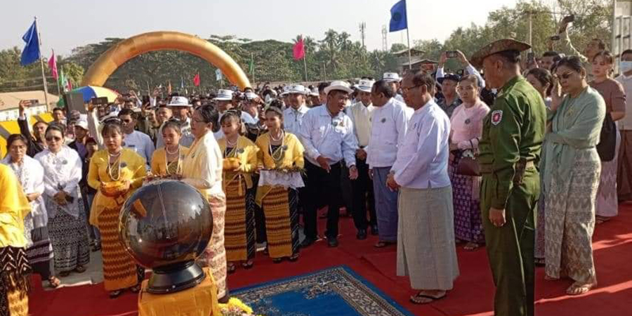 ရခိုင်နှင့် ဧရာဝတီတိုင်းကို ဆက်သွယ်ထားသည့် ဂွချောင်းတံတားသစ် ဖွင့်လှစ်