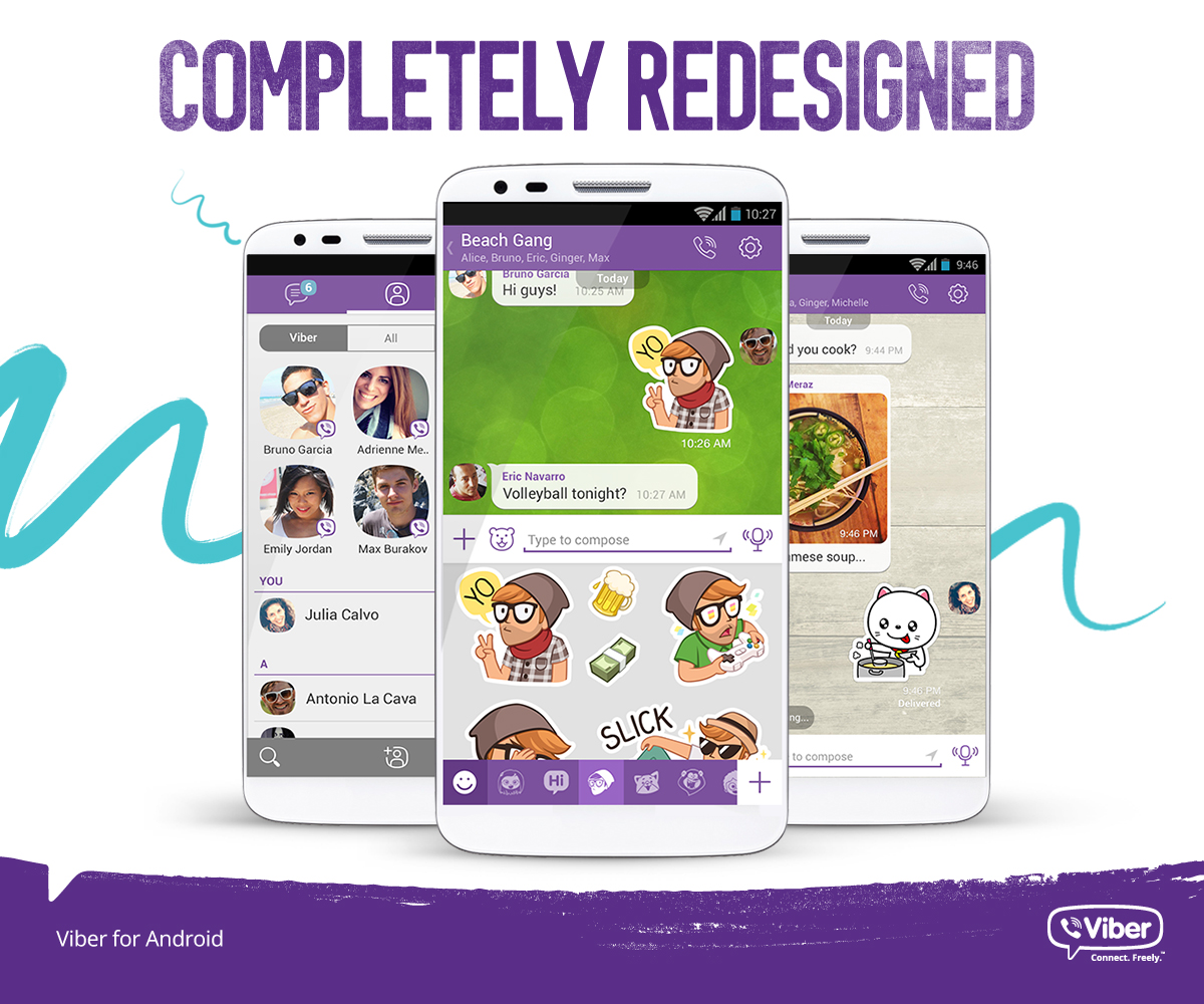 Viber က ဗီြဒီယိုႏွင့္ ေခၚဆိုႏိုင္သည့္ ဗားရွင္းအသစ္ ထုတ္ျပန္