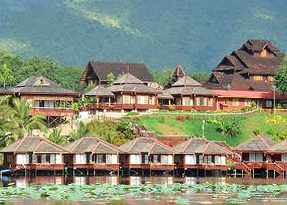 ရွမ္းျပည္နယ္ရွိ ဟူပင္ ေဟာ္တယ္ ဘန္ဂလိုမ်ားအား ေတြ႔ျမင္ရစဥ္