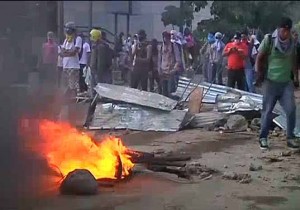 Clashes in Venezuela