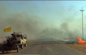 ISIL militants in Kirkuk
