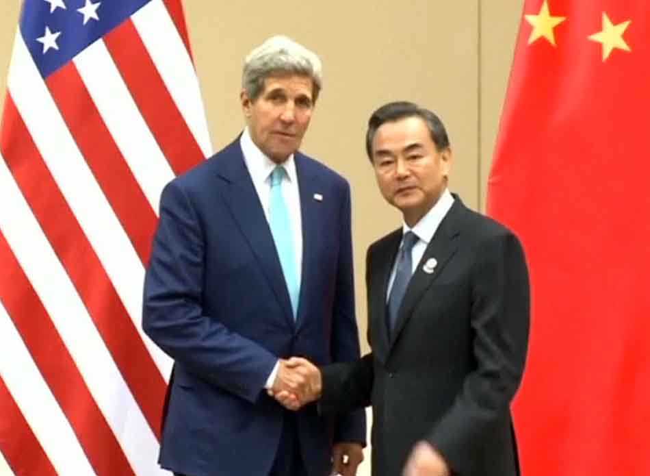 US and China Foreign Minister Meet NayPyiTaw 09082014