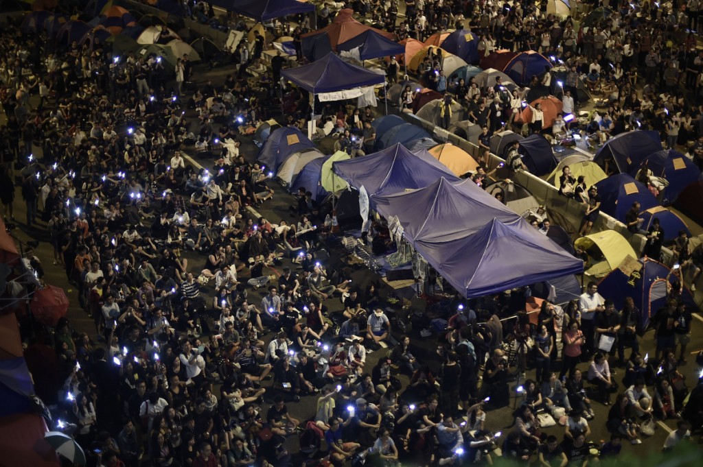 Protestors Continue To Resist As Police Attempt To Clear Protest Sites