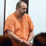 Craig Stephen Hicks enters the courtroom for his first appearance at the Durham County Detention Center in Durham, North Carolina