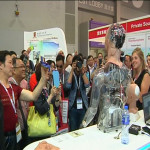 34.Humanoid robot can recognise and interact with people