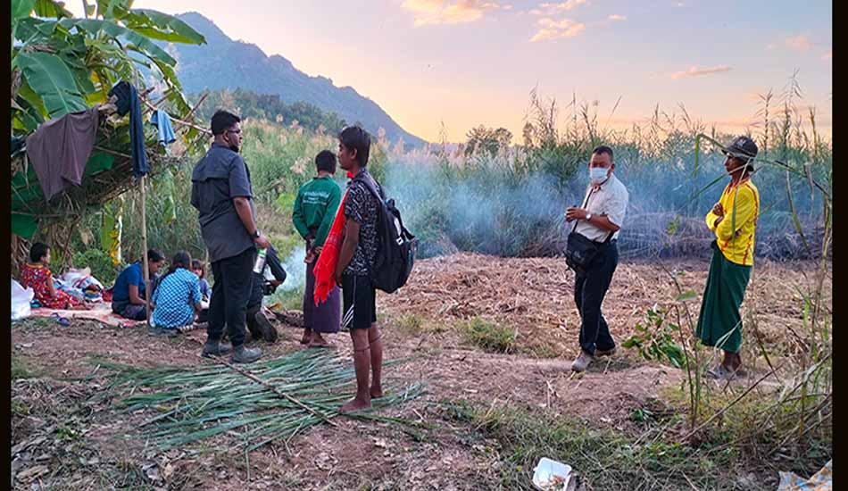 လေးကေ့ကော်မြို့သစ်တွင် ယမန်နေ့က တိုက်ပွဲနှစ်ကြိမ် ဖြစ်ပွား