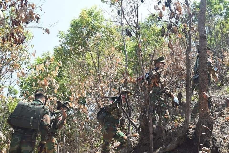 ဟိုပင်မြို့နယ် နမ်ရင်းကျးရွာအနီး တိုက်ပွဲဖြစ်