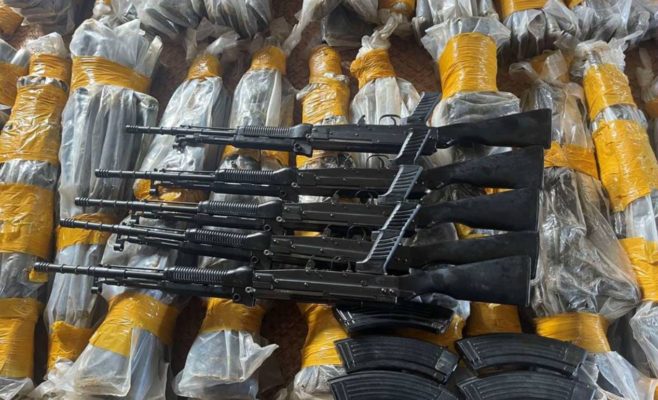 Dewan militer mengumumkan bahwa sekitar 500 senjata disita di Kotapraja Hobon – DVB