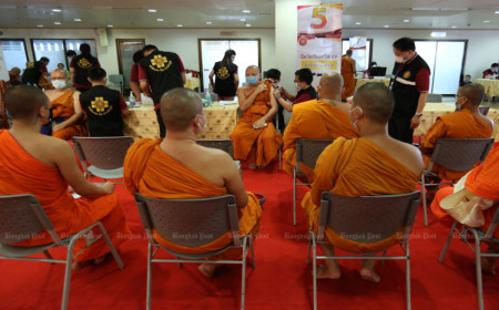 ကိုဗစ်ကာကွယ်ဆေးထိုးပြီး နာရီအနည်းငယ်အကြာ ထိုင်းဘုန်းကြီး ၁ ပါး ပျံလွန်