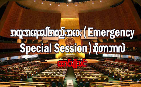 အထူးအရေးပေါ်အစည်းအဝေး (Emergency Special Session) ဆိုတာဘာလဲ