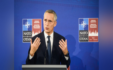 ယူကရိန်းအပေါ် ရုရှား၏ မည်သည့်ရန်စမှုကိုမဆို ဆန့်ကျင်ကြောင်း နေတိုးအဖွဲ့ ပြော