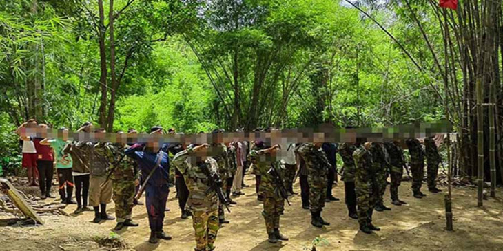 Sebuah konvoi dewan militer diserang oleh ranjau di Mindon Township – DVB