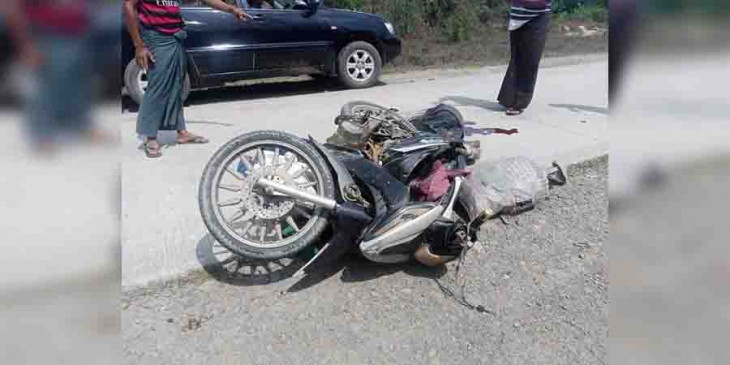 2 orang tewas dalam tabrakan antara truk dan sepeda motor di Maungdaw Township – DVB
