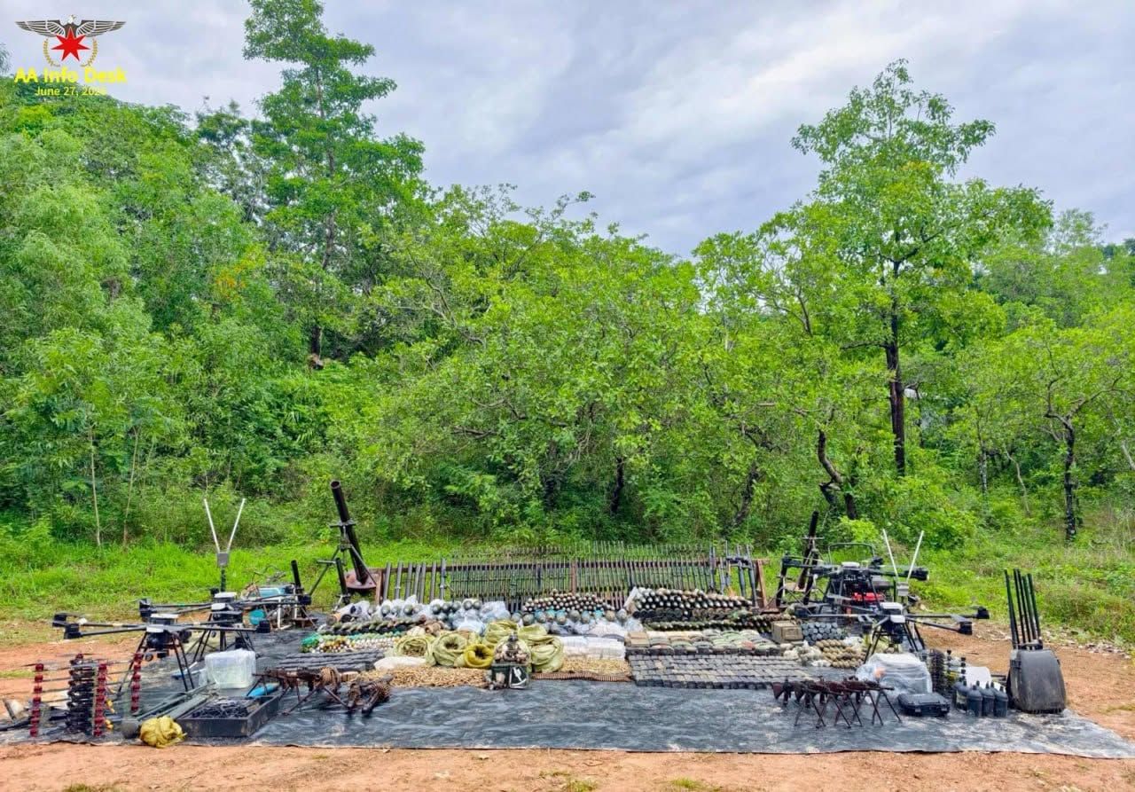 ဧရာဝတီတိုင်းအတွင်း စစ်အာဏာရှင်တပ်စခန်းကုန်း ၃ ခုကို AA သိမ်းပိုက်
