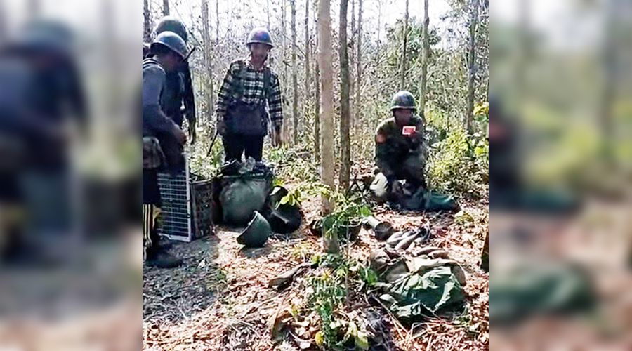 တောင်မော်ဦး ရေတပ်စခန်းအနီး တိုက်ပွဲ၌ စစ်သား ၃၀ ကျော် သေဆုံး
