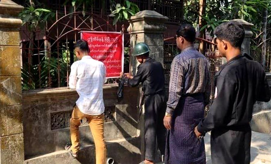 ချိပ်ပိတ်ထားသည့် နေအိမ်အချို့ကို AA က ပြန်ပေးနေ