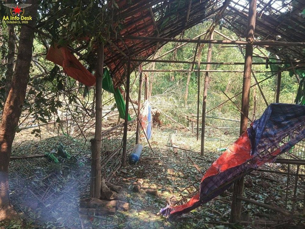 ပုဏ္ဏားကျွန်း၊ ပန်းနီလာကျေးရွာကို စစ်တပ်ဗုံးကြဲ၊ အမျိုးသမီး ၁ ဦးသေဆုံးပြီး ၂ ဦးဒဏ်ရာရ