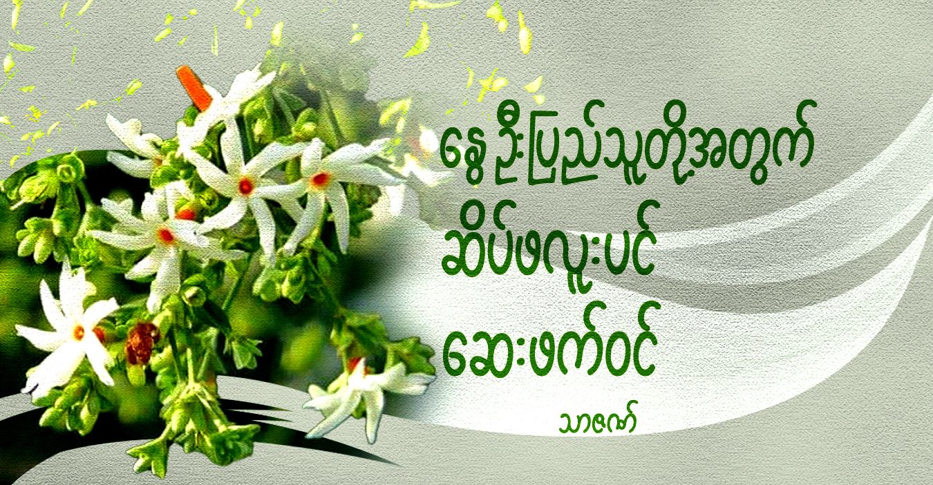 နွေဦးပြည်သူတို့အတွက် ဆိပ်ဖလူးပင် ဆေးဖက်ဝင်
