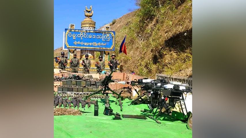 ပွိုင့် ၆၆၆ ကုန်းနှင့် ညောင်ကျိုးစခန်းကို စစ်တပ် ထိုးစစ်ဆင်နေသဖြင့် တိုက်ပွဲပြင်းထန်