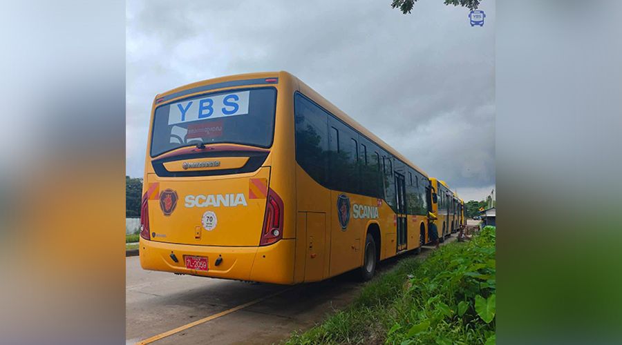 BRT ယာဉ်အဖြစ် ပြေးဆွဲခဲ့သည့် ကားများကို YBS ယာဉ်လိုင်းတွင် ပြန်အသုံးပြု
