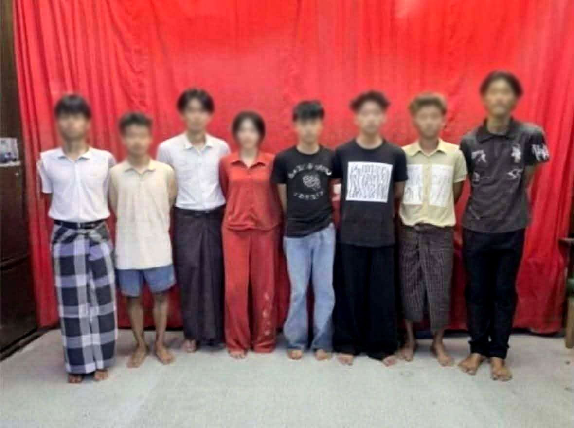 စမ်းချောင်းတွင် ကျောင်းသား ၂ ဦးအား အုပ်စုဖွဲ့ ရိုက်နှက်ခဲ့သူ ၈ ဦးကို ဖမ်းဆီးအရေးယူ 