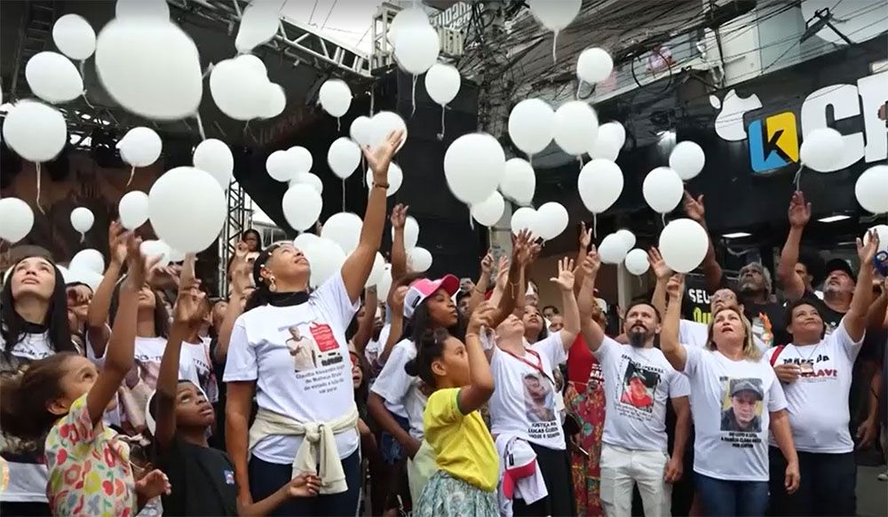 ဘရာဇီးတွင် လူ ၁၂၁ ဦး သေဆုံးခဲ့ရသည့် ရဲတပ်ဖွဲ့ စီးနင်းမှု ၁ နှစ်ပြည့် အထိမ်းအမှတ် ကျင်းပ