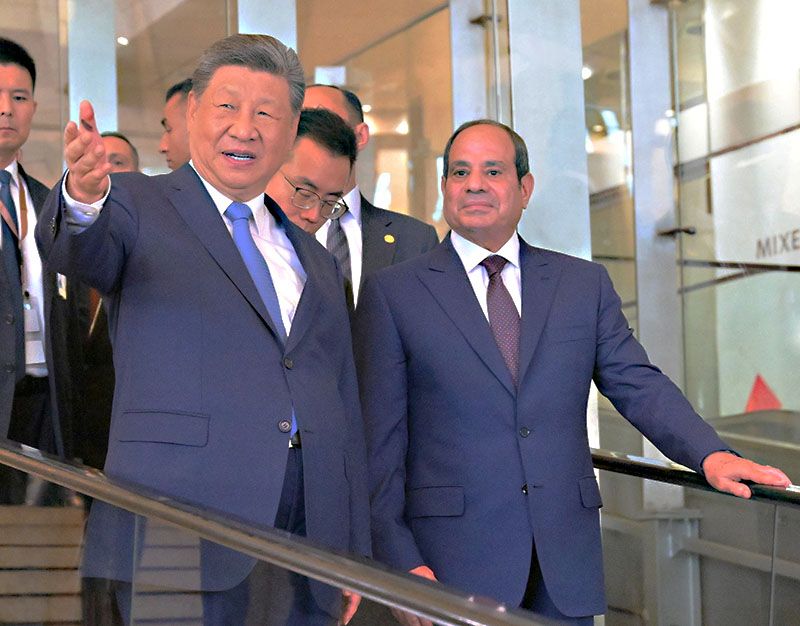 တရုတ်သမ္မတ အီဂျစ်ခရီးစဉ်အတွင်း နားလည်မှုစာချွန်လွှာ အများအပြား လက်မှတ်ထိုး