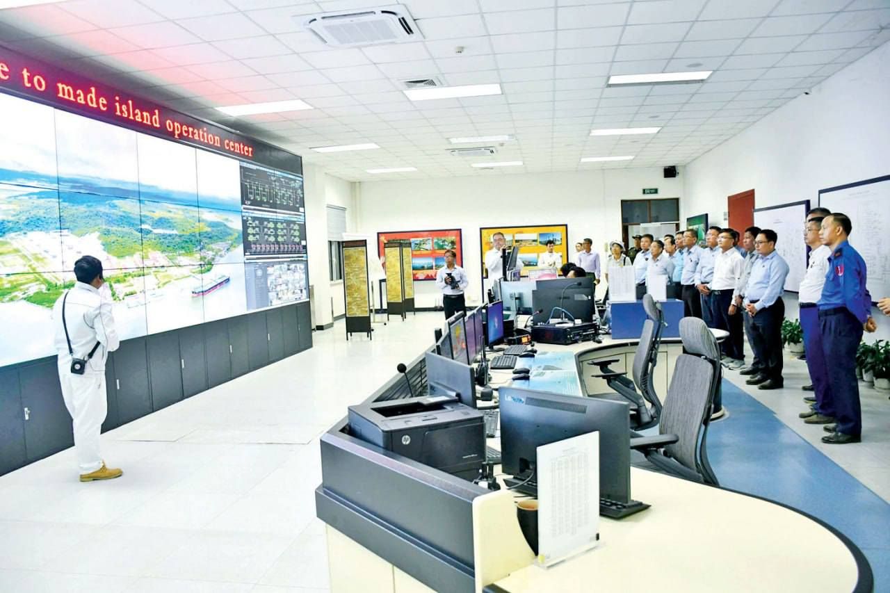 ကျောက်ဖြူရှိ တရုတ်စီမံကိန်းများ၏ လုံခြုံရေး ဆွေးနွေး 