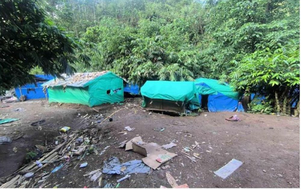 ကျားဖြန့်လုပ်ငန်း လုပ်ကိုင်ခဲ့သည့် အဆောက်အအုံများ။ (Photo: MOI)