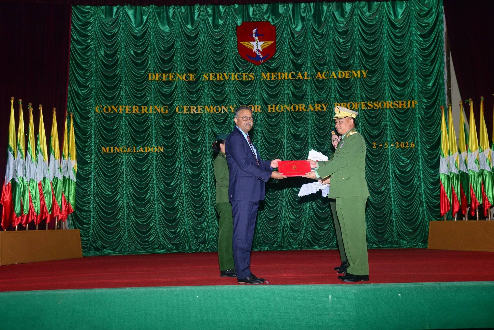 Photo : Embassy of India, Yangon