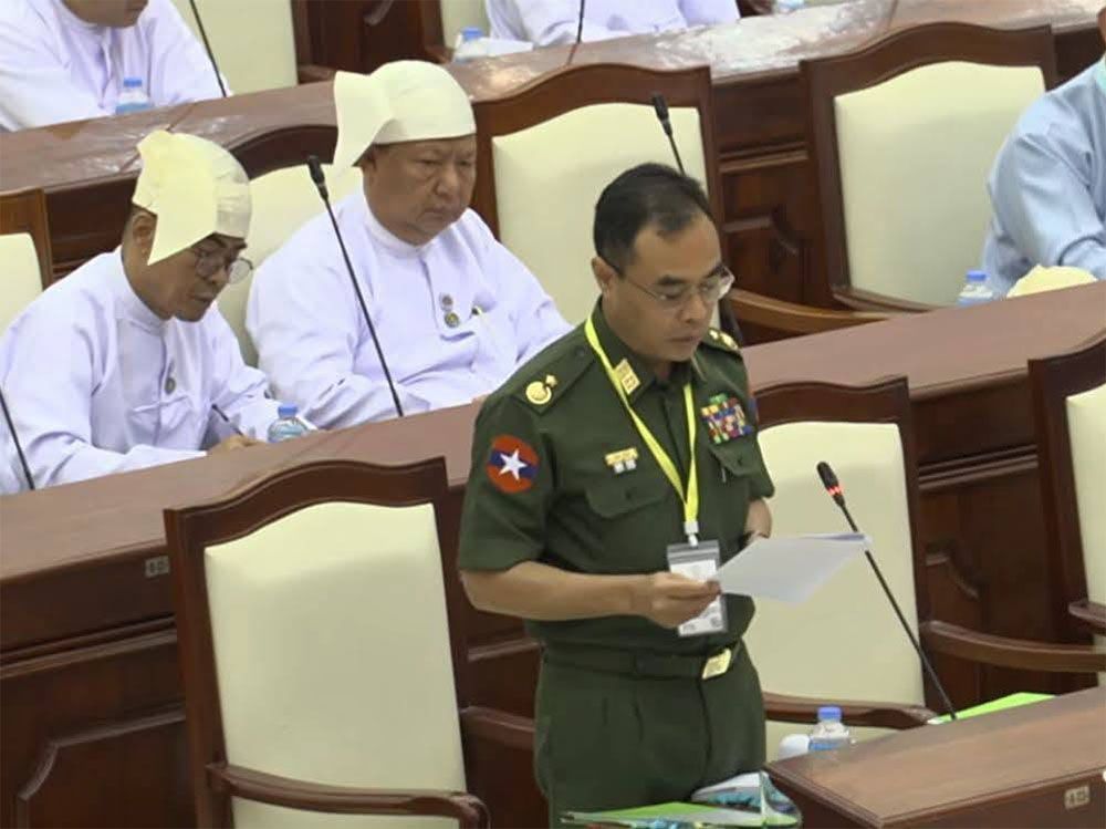 စစ်မှုမထမ်းဘဲ တိမ်းရှောင်နေသဖြင့် ဖမ်းဆီးပေါ်တာဆွဲခြင်းဖြစ်ဟု စစ်အာဏာရှင်ခန့် ဒုဝန်ကြီး ပြော 